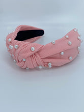 Load image into Gallery viewer, Pearled Knot Headband
