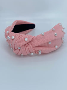 Pearled Knot Headband